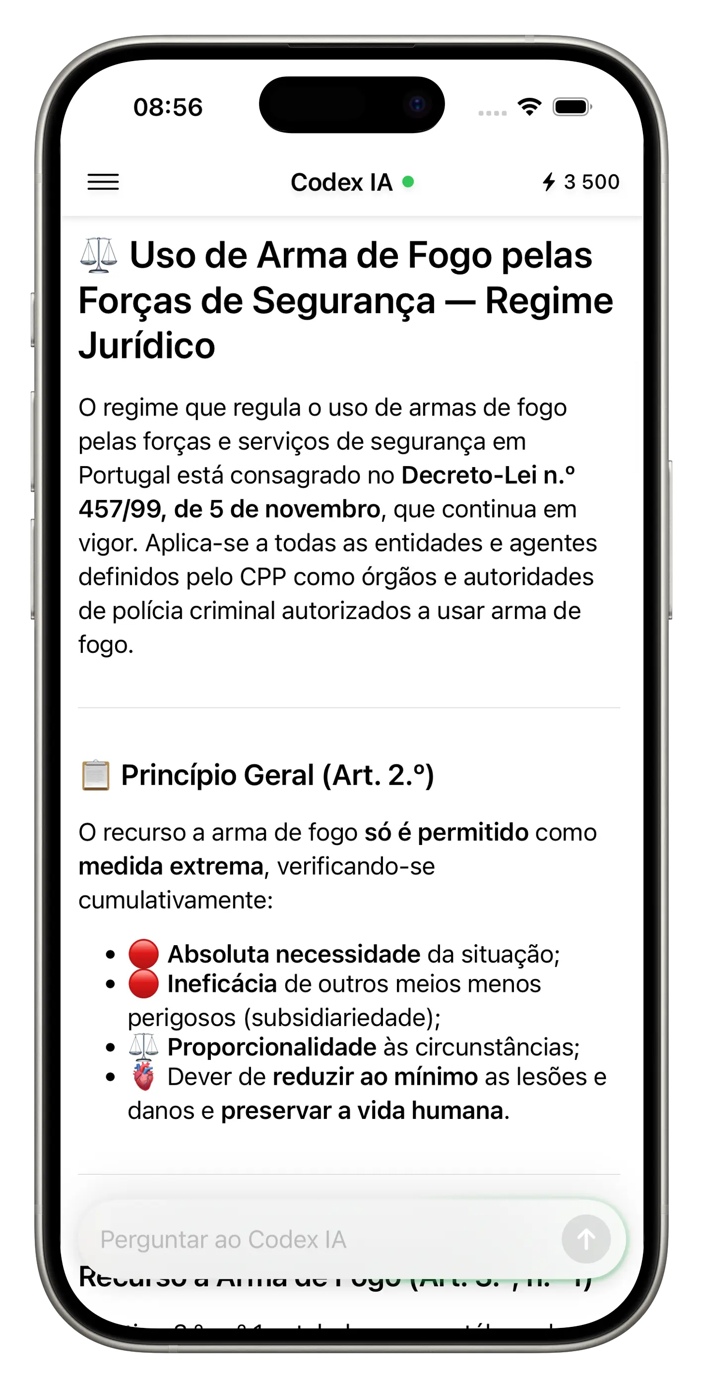 Fundamentar screen